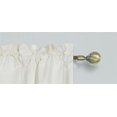 thumbnail image 2 of 1 Ensemble Rideau de Fenêtre Texture Lisse en Microfibre Doublé Poche pour Tringle Occultant 63 Pouces R64 (Ivoire), 2 of 2