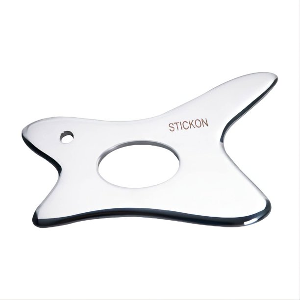 Herramienta de masaje STICKON Gua Sha de acero inoxidable IASTM