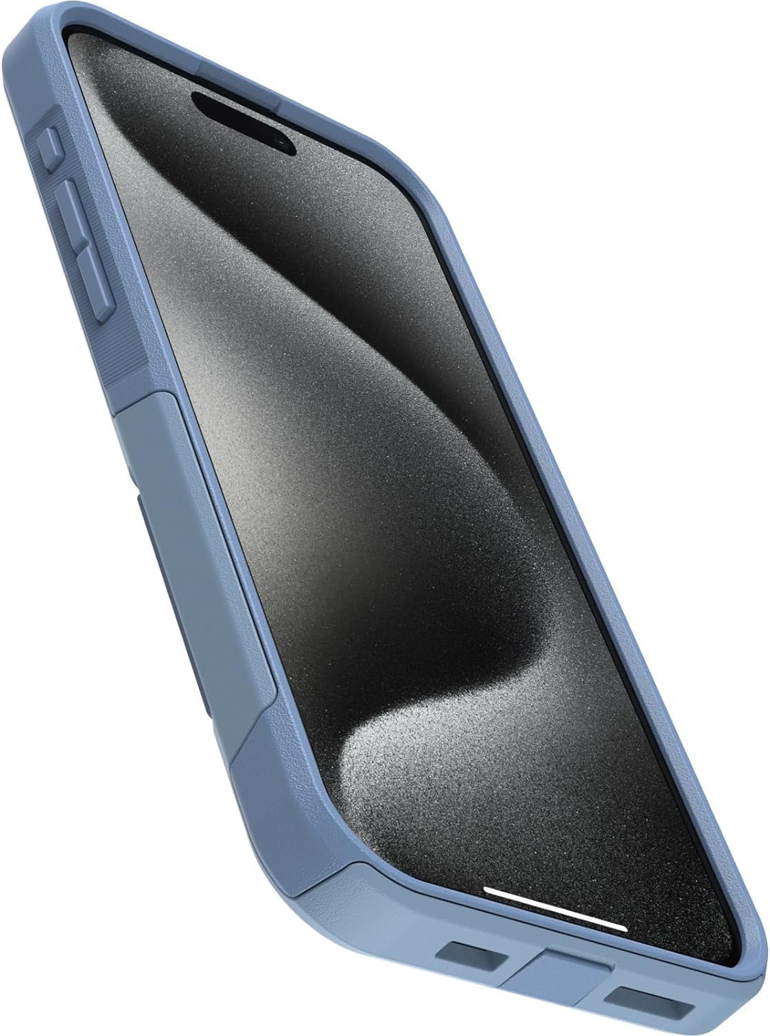 OtterBox Commuter Series MagSafe Case for iPhone 15 Pro Max, Crisp Denim