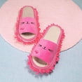 thumbnail image 4 of Novedad, mopa para el polvo, pantuflas lavables para mujer, zapatillas para el polvo, zapatos de casa, herramienta de limpieza de suelo para baño,, 4 of 8