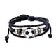thumbnail image 3 of Pulsera De Fútbol Con Dije De Fútbol Para San Valentín, Boda, Cumpleaños, Fútbol Blanco Y Negro, 3 of 8