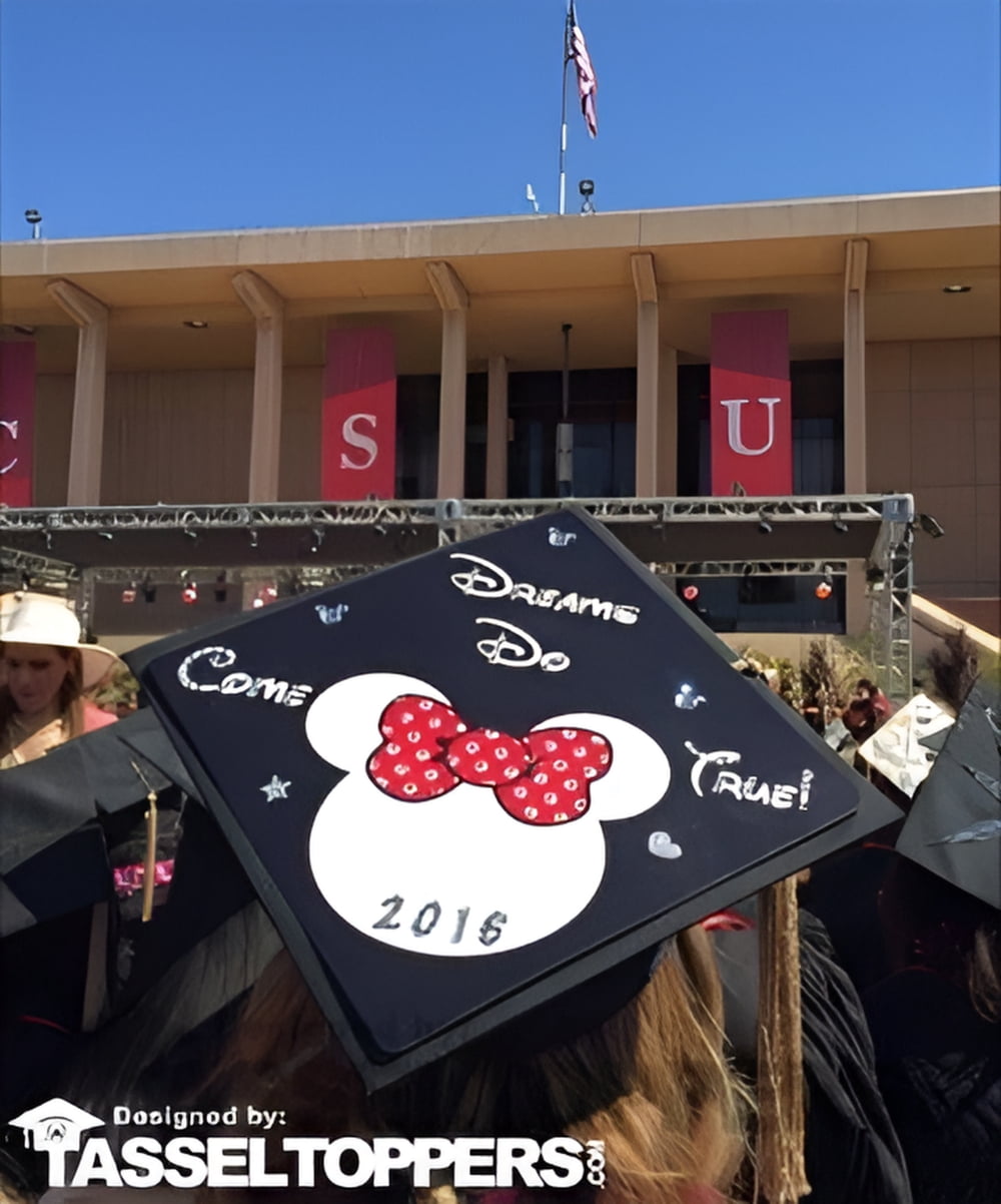 Minnie Mouse Grad Cap Tassel Topper