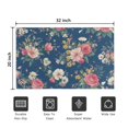 thumbnail image 5 of Pioneer Flower Floral Print Pattern Door Rugs,Washable Non Slip Door Mats Indoor,Decorative Door Mats,Entry Mat Indoor for Entrance,Bedroom,Kitchen,Bathroom,20"x32", 5 of 6