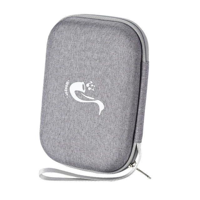 pitrice Boîte de Rangement Étanche pour Roseaux Taille Pratique pour Quotidien avec Cadeaux de Conférence Musicale Cadeaux de Récompense Gris 18x13x5cm