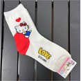 thumbnail image 1 of Sanrio-Calcetines transpirables de Hello Kitty para mujer, medias de algodón de tubo largo, para monopatín, informales, a la moda, ropa de juguete, 1 of 5