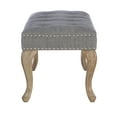 thumbnail image 5 of Linon Loire Cabriolet Washed Bench, 17.7 inch Seat Height, Multiple Colors, 5 of 7