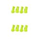 thumbnail image 1 of Greeniant 4 unids/set de zapatos para cachorros de perro, botas de lluvia impermeables para mascotas de PU, zapatos protectores elásticos antideslizantes Type4 NO4 Greeniant CBP078931, 1 of 5