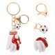thumbnail image 5 of Llavero decorativo en forma de guante, llavero mochila, colgante decorativo con guante de fútbol, 5 of 7