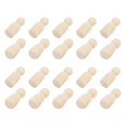 thumbnail image 3 of 40Pcs Khaki Wooden Dolls for Kids Playing Creative DIY Decoration Craft Toys, 3 of 3