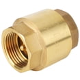 thumbnail image 2 of High Accuracy Brass Threaded One Way Non Return Check Valve For Water Gas Oil (G1''), 2 of 8