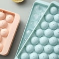 thumbnail image 4 of Molde para cubitos de hielo de gran capacidad, caja de hielo para refrigerador, caja de hielo para el hogar, molde para Hockey sobre hielo, modelo de helado de plástico, 4 of 5