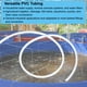 thumbnail image 5 of Tubería flexible de vinilo transparente Uxcell, manguera de agua para sistemas de ósmosis inversa, filtros de agua 1" x 1 1/9" x 5 pies, 5 of 7