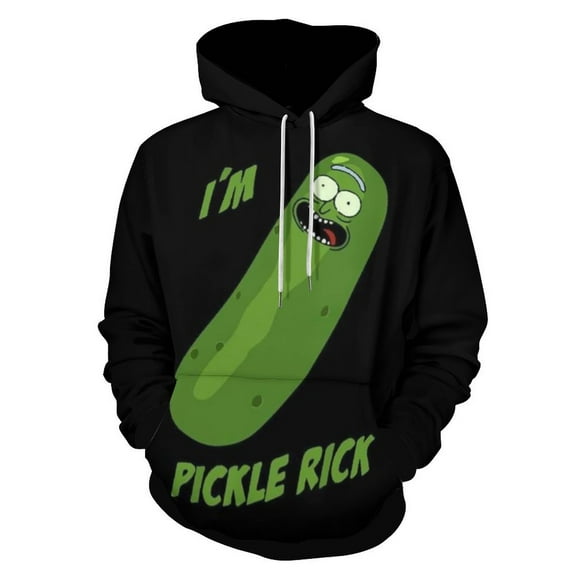 Rick And Morty Unisex Sweatshirts Loose Pullover Sweater Hooded Hoodie 3D Printing Jacket Winter Fall Clothes S