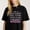 Black-4, variant on Women's Floral Patterned Meme Bear Graphic T-Shirt S-4XL Mother's Day Gift