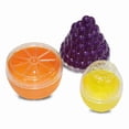 thumbnail image 1 of Food Savers Set, Lemon Orange Grape Storage Keeper, Kitchen Food Fruit Container for Vegetable, Reusable BPA FREE Plastic with Clear Top, 1 of 7