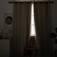 thumbnail image 4 of Cortinas INLINAS Beige Blackout con revestimiento transparente de 132 x 160 cm, 2 unidades, 4 of 9