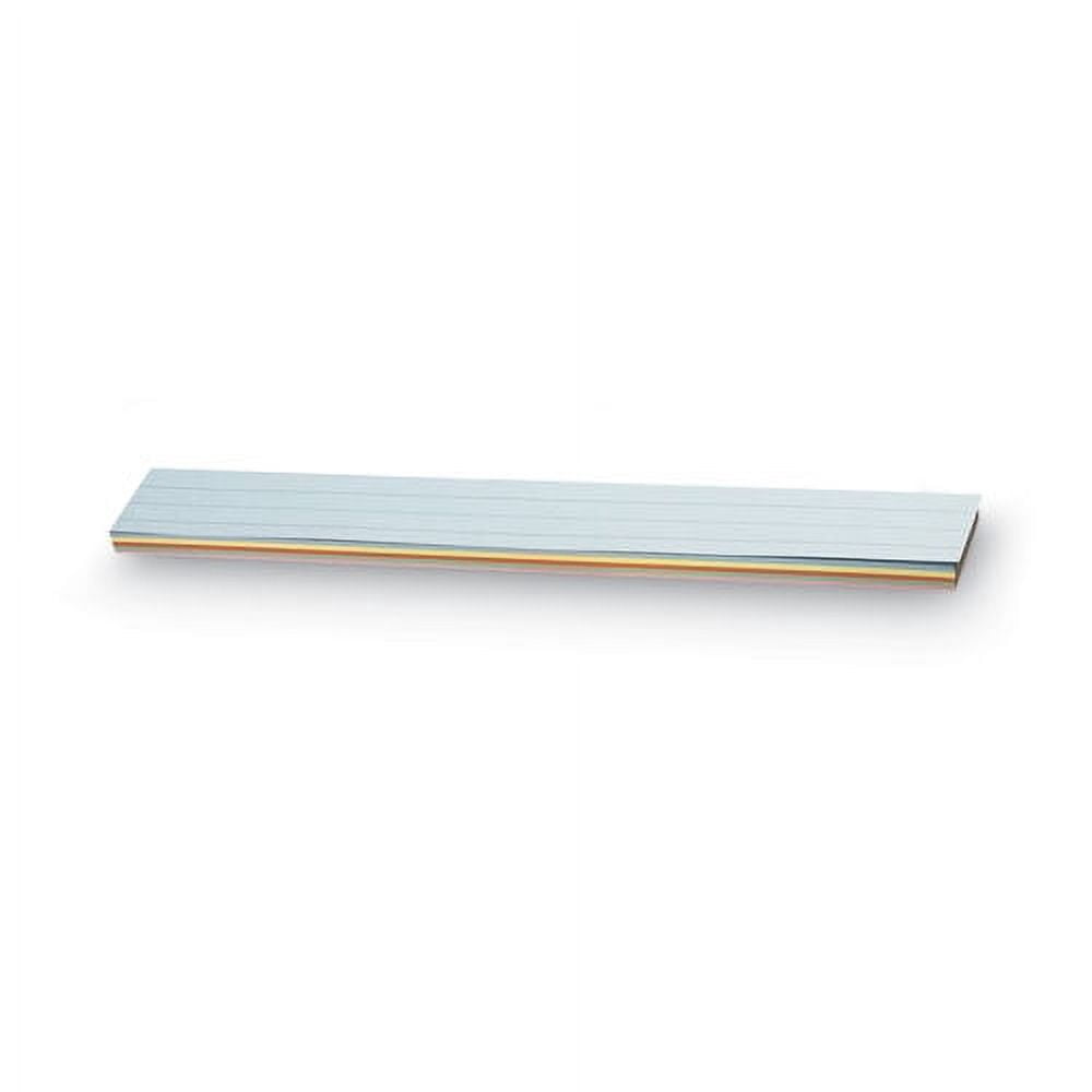 Pacon Sentence Strips 4-Pack – 24 X 3 Inches, Assorted Colors, 100 Sheets Per Pack, P5165