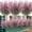Pink, variant on Artificial Lavender Flowers, 1 Bundle Outdoor Uv Resistant Fake Flowers No Fade Faux Plastic Plants Garden Porch Window Box Decorating(Green)