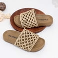 thumbnail image 5 of Kids Summer Breathable Mesh Woven Hollow Out Soft Sole Non-Slip Casual Beach Slippers Sandals for Boys Girls Indoor Outdoor Pool Shower Slides Yellow 3(11 Years), 5 of 6
