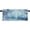 Ocean Waves Sea 1 Blue2, variant on Ocean Waves Blue Curtain Valance, 52x18 Inch, Kitchen, Bedroom, Bathroom, Home Office, Thermal Insulation, Rod Pocket