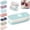 B, variant on 9.06 Inch Large Capacity Pencil Case with Multiple Compartments, Aesthetic Pen Pouch with Sturdy Zipper, Portable Stationery Bag for School College Office Travel, Multi‑Purpose Cosmetic Makeup Pouch