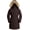 Coffee Brown, variant on Winter Coat Women Pioneer Camp Waterproof Long Puffer Parka