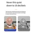 thumbnail image 1 of 3000mAh N33 USB Clip Fan Clip on Fan Mini Fan with Clip Aromatherapy Use Digital Display Portable Bedroom Stroller Fan,D, 1 of 5