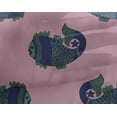 thumbnail image 4 of oneOone Georgette Viscose Fabric Fish Block Decor Fabric Printed BTY 42 Inch Wide, 4 of 4