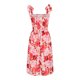 thumbnail image 4 of Vestido de Verano de las Mujeres de la Moda Impreso Colgantes sin Mangas Cuello Redondo Vestido Casual de Línea, 4 of 5