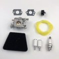 thumbnail image 3 of Carburetor Air Filter Set For Partner 351 352 370 371 390 391 401 420 422 Chainsaw 5300718-21 For W, 3 of 5
