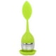 thumbnail image 1 of Colador de Té Silicona Acero Inoxidable Forma de Hoja de Árbol ANGGREK Infusor de Té Filtro de Bola Colador Amarillo Verde, 1 of 1