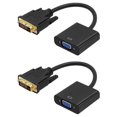 thumbnail image 1 of Adaptador DVI-D a VGA 1080p, convertidor activo DVI D24+1Pin macho a VGA hembra para PC, portátiles, televisores y monitores 1080p., 1 of 5