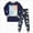 A81-Dark Blue, variant on Boys Pajamas Cotton Sleepwear Toddler Kids Long Sleeve Pjs 6-12 Months 12-24 Months 2t 3t 4t 5t 6t 7t 8t 9t Children(Sky Blue,7-8 Years)