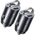 thumbnail image 1 of Cargador de coche MRGLAS 90 W USB C de carga rápida, paquete de 2, 1 of 6