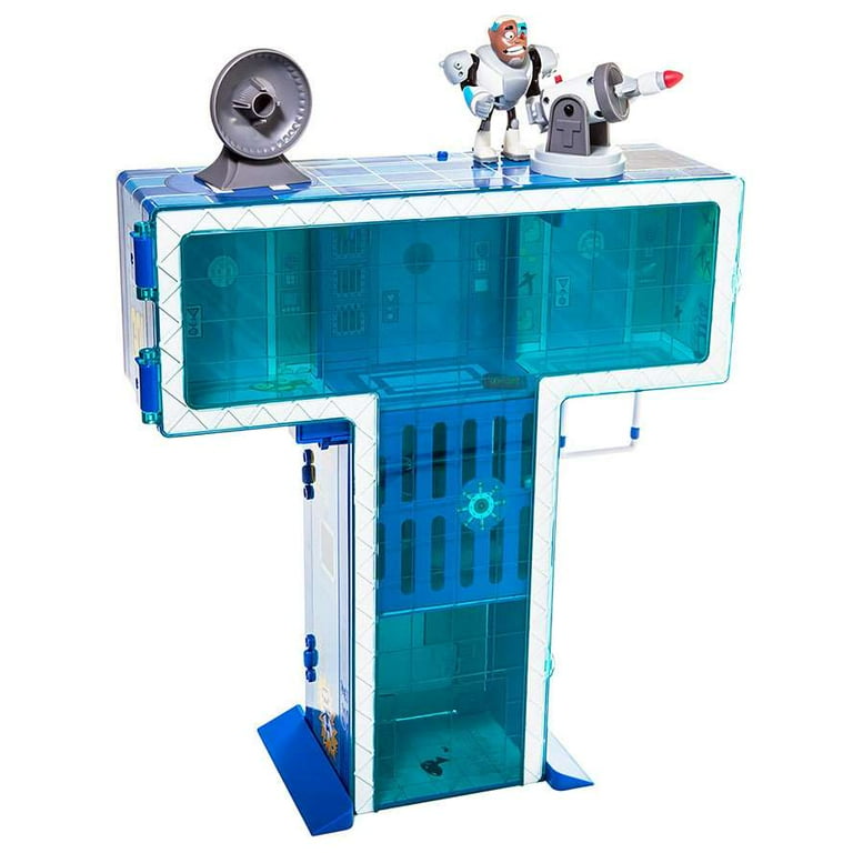 Teen Titans GO! 　Tタワー Teen Titans Go! T-Tower Playset (Lights & Sounds) - Walmart.com