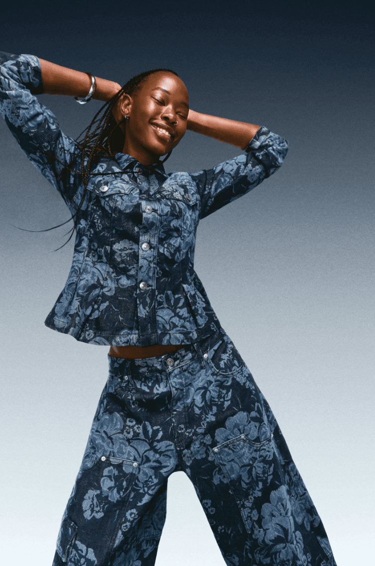 Free Assembly Women's and Women's Plus Pleated Peplum Denim Jacket, Sizes XS-4X