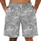 thumbnail image 1 of WILLBEST Pantalones Cortos Deportivos de Verano para Hombre, de Talla Grande, con Estampado 3D, 1 of 3