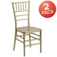 thumbnail image 3 of BizChair 2 Pack Gold Resin Stacking Chiavari Chair, 3 of 14
