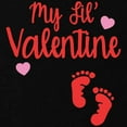 thumbnail image 2 of CafePress - My Lil' Valentine Maternity Dark T Shirt - Maternity Dark T-Shirt, 2 of 3