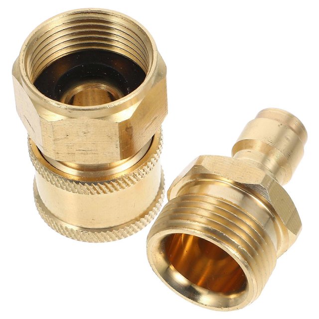 The **1 Pair Quick Connect Pressure Washer Adapter Set** is a convenient and versatile accessory designed to enhance the functionality and ease of