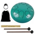thumbnail image 1 of Instrumentos Percusión Tambor Handpan Tambor Lengua Acero 6 Pulgadas Y 8 Notas (azul Oscuro), 1 of 9