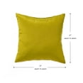 thumbnail image 5 of Greendale Home Fashions 17'' x 17'' Reversible Outdoor Throw Pillow, Set of 2, Kiwi, 5 of 6