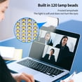 thumbnail image 2 of Selens LED Video Light Fill Dimmable for Laptop Computer Live Streaming Zoom Call, 2 of 8