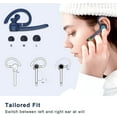 thumbnail image 5 of Bluetooth Headset, Wireless Bluetooth Earpiece with 500mAh Charging Case 72Hrs Talking Time, Built-in Mic for iOS Android Cell Phones, Wireless Headset V5.4 Hand-Free Headphones for Trucker/Office, 5 of 9
