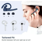 Bluetooth Headset, Wireless Bluetooth Earpiece with 500mAh Charging Case 72Hrs Talking Time, Built-in Mic for iOS Android Cell Phones, Wireless Headset V5.4 Hand-Free Headphones for Trucker/Office