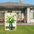 thumbnail image 3 of AmhNF Welcome Flowers In Mason Jar Garden Flag For Home Outdoor Garden Yard Decor 12x18 inch, 3 of 5