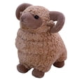 thumbnail image 4 of Ovejas de dibujos animados, juguetes de peluche, almohada para dormir, juguete de peluche de oveja, almohadas de felpa cómodas, muñecos de animales su 45cm Marrón, 4 of 8