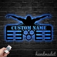 thumbnail image 5 of Handmadetneonsign Swimming Medal Hanger Metal Wall Art Light, Swimming Player Metal Sign Wall Decor, Swimming Sport Metal Decor, 5 of 5