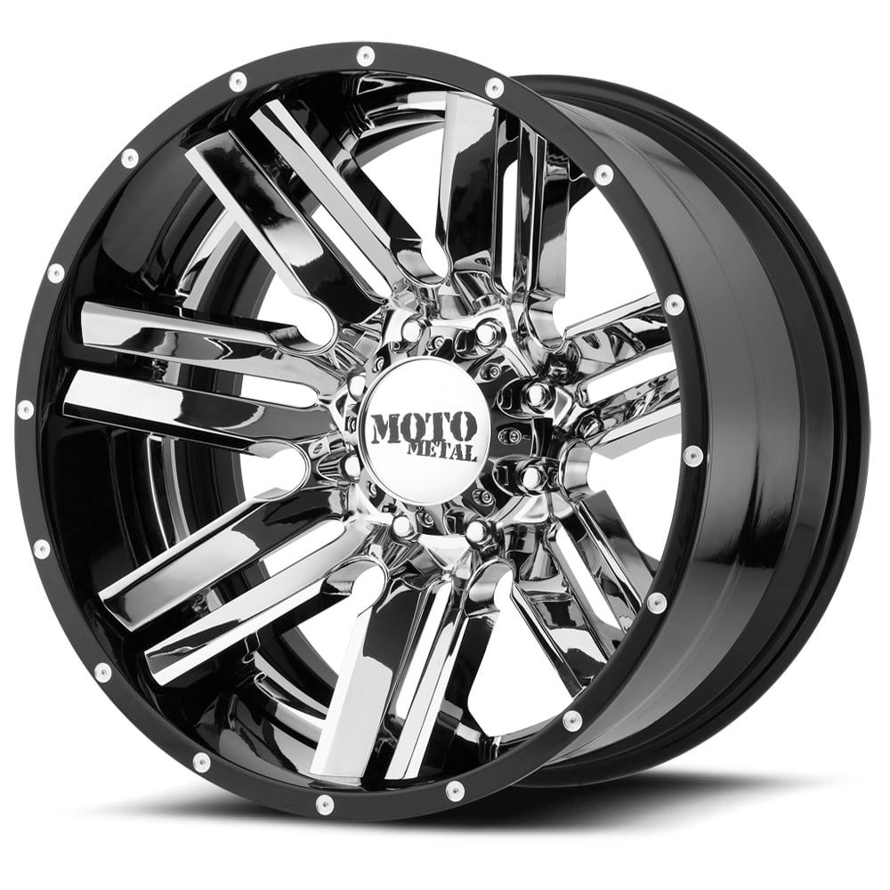 MO995 20x12 8x170-44mm Black/Milled Wheel Rim 20 Inch Right Moto Metal 