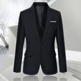 thumbnail image 1 of Running Size Suit Men's Casual Korean Style Slim Fit Single Row One Button Youth Spring and Autumn Jacket Small Suit, 1 of 5